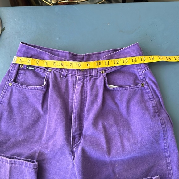 Vintage Jeans Chic Size 14 Purple - Picture 5 of 11